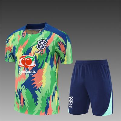 2025-2026 Brazil Teal Camouflage Jersey