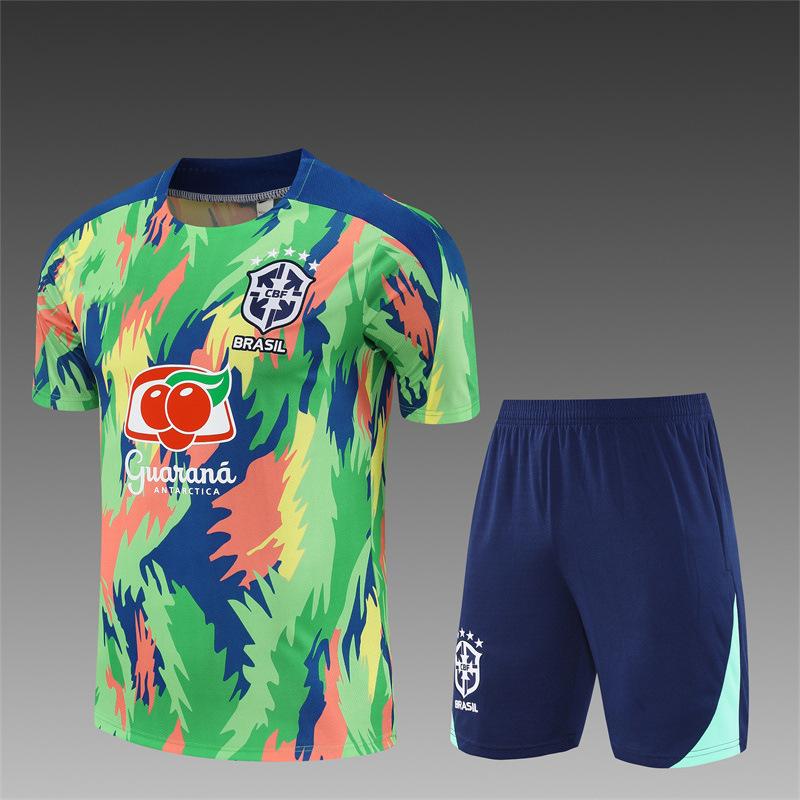 2025-2026 Brazil Teal Camouflage Jersey 16