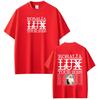 Sängerin Rosalía LUX Album Tour 2026 Druck T-Shirt Herren Damen Mode Baumwoll T-Shirts Oversized Hip-Hop Lässig Ästhetische T-Shirts