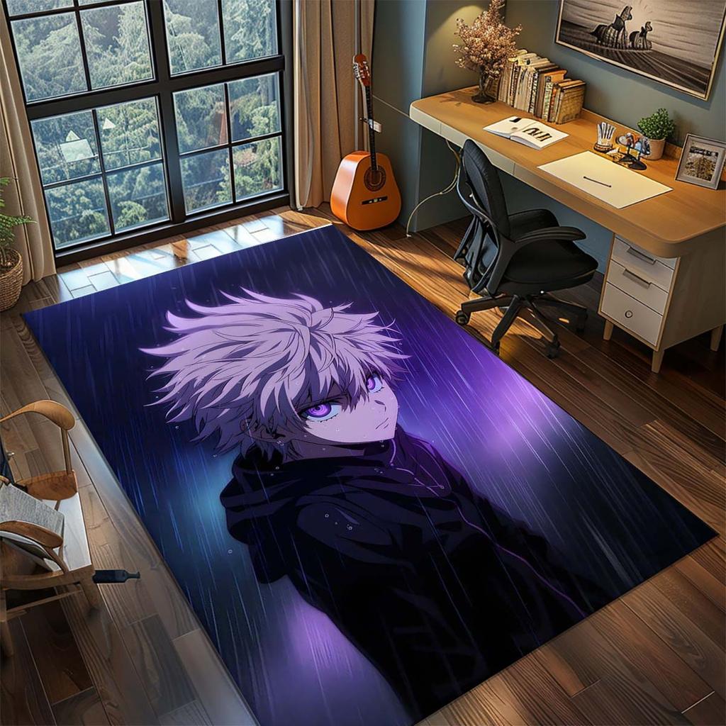 Hunter x Hunter Anime Rug Carpet Large Area Rug Non Slip Washable Floor Mat Gamer Room Bedroom Home Decor -QJY