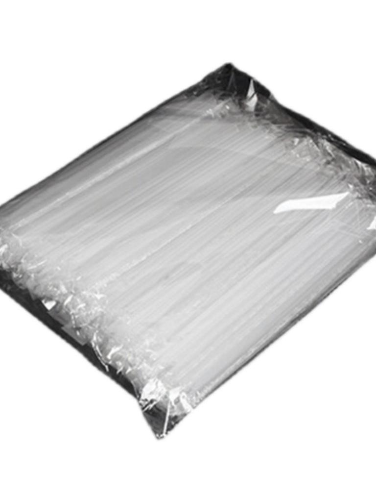 Individually Wrapped Transparent Sharp Tip Boba Straws - Pack of 1