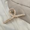 Korean Style Large Acetate Hair Clip for Women - Elegant Geometric Updo Claw Clip Hair Accessory