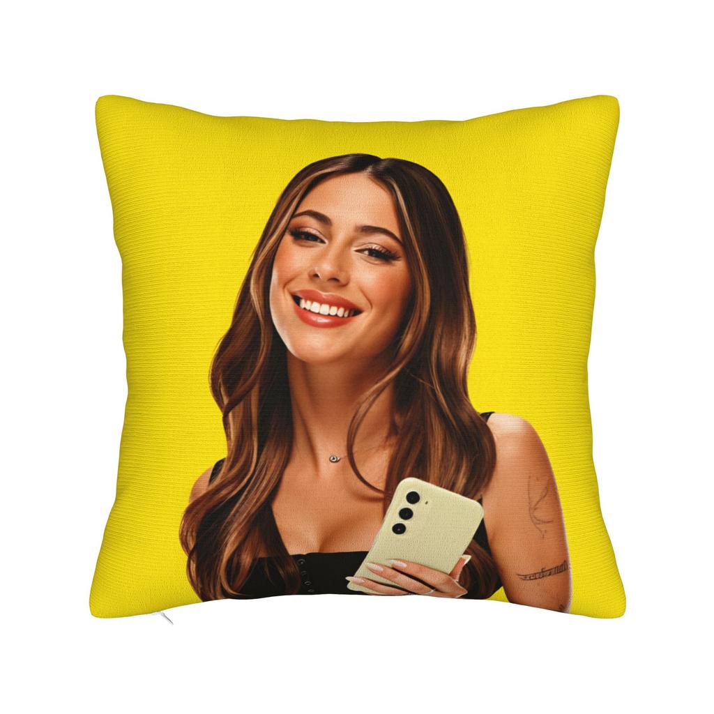 Martina Stoessel TINI Pillow Cover Soft Cushion Cover Kawaii Pillow Case For Office Car Home Decor