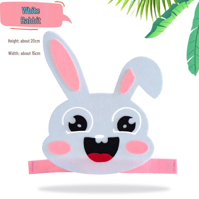 Flickering Halloween Cartoon Animal Hat for Kids & Adults - Perfect for Parent-Child Performances & Costumes