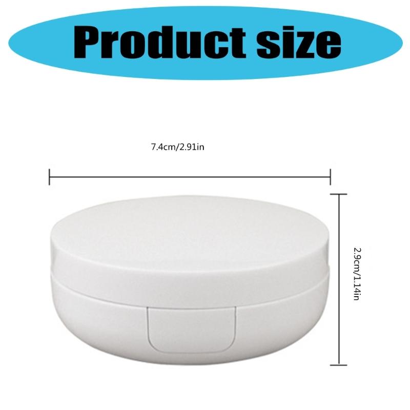 10PCS Leakproof Air Cushions Boxes 15g Empty Cosmetic Containers Plastic Makeup Packaging Refillable Cases