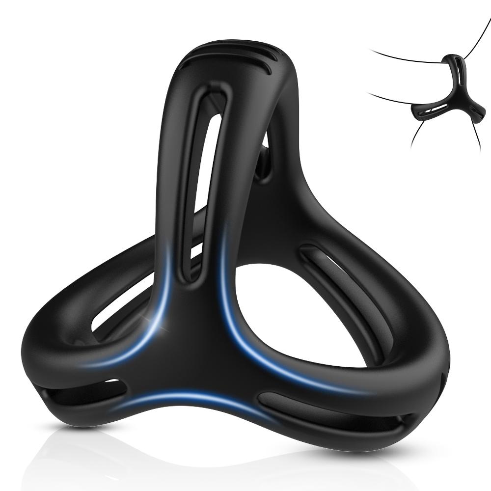 Penis Ring For Men Silicone Cock Ring Sex Toys For Man Delay Ejaculation Stronger Erection Adult Goods Erotic Toys For Couple 18