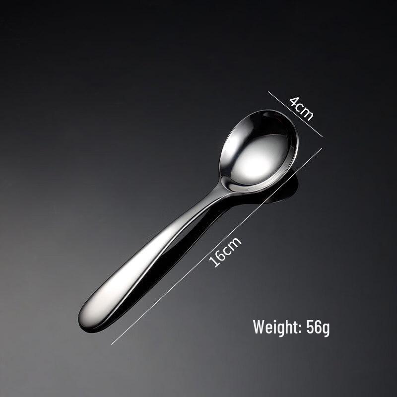 

Qianxing 304 Stainless Steel Deep Round Soup Spoons