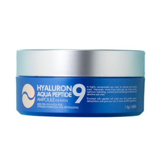 Medipeel Hyaluron Peptide 9 Ampoule Eye Patch – Intensive Eye Care Treatment (60 Patches / 1.6g Each)