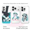 Kawaii H-Hatsune Miku-S Phone Case For Iphone17 16 15 11 13 14 Pro Max 7 8 Plus X Xr Xs Max Se2020 12mini Transparent Cov