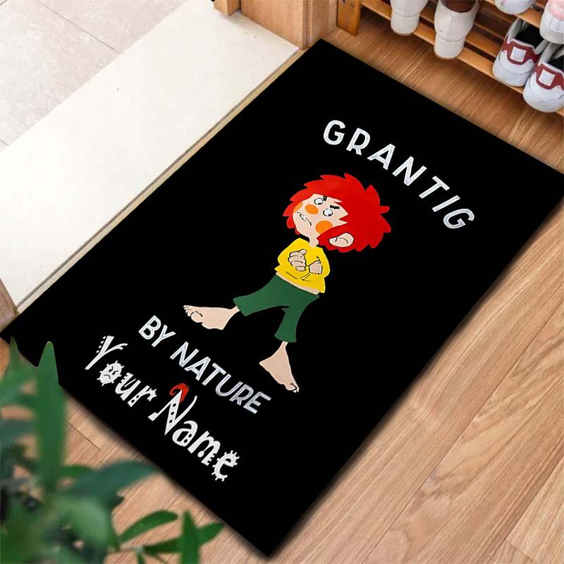 Adventure Hairland Custom Name Carpet Rug For Living Room Bedroom Home Sofa Decoration Kids Play Nonslip Floor Mat
