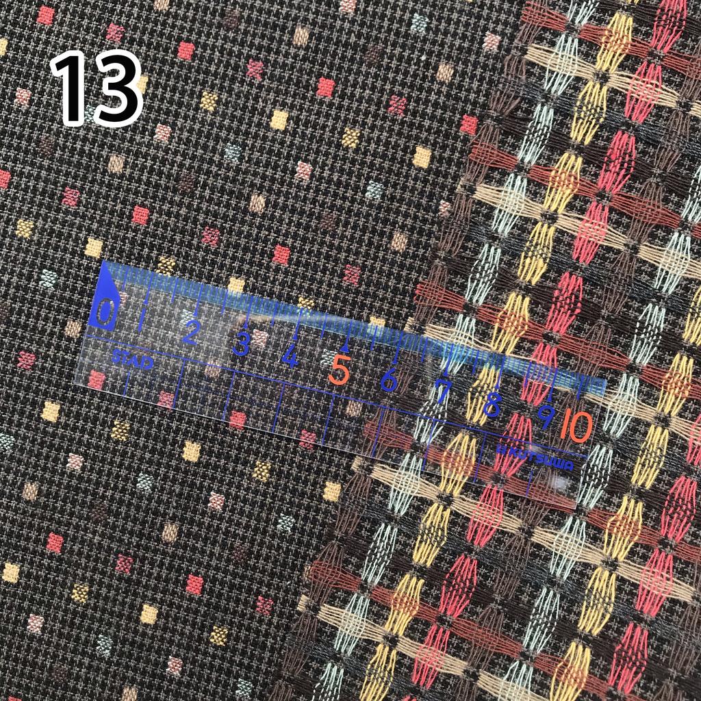 50*70cm Japanese Yarn Dyed Cotton Fabric for DIY Doll Basic Patchwork Purse Sewing Quilting Craft Yarn-dyed Cloth