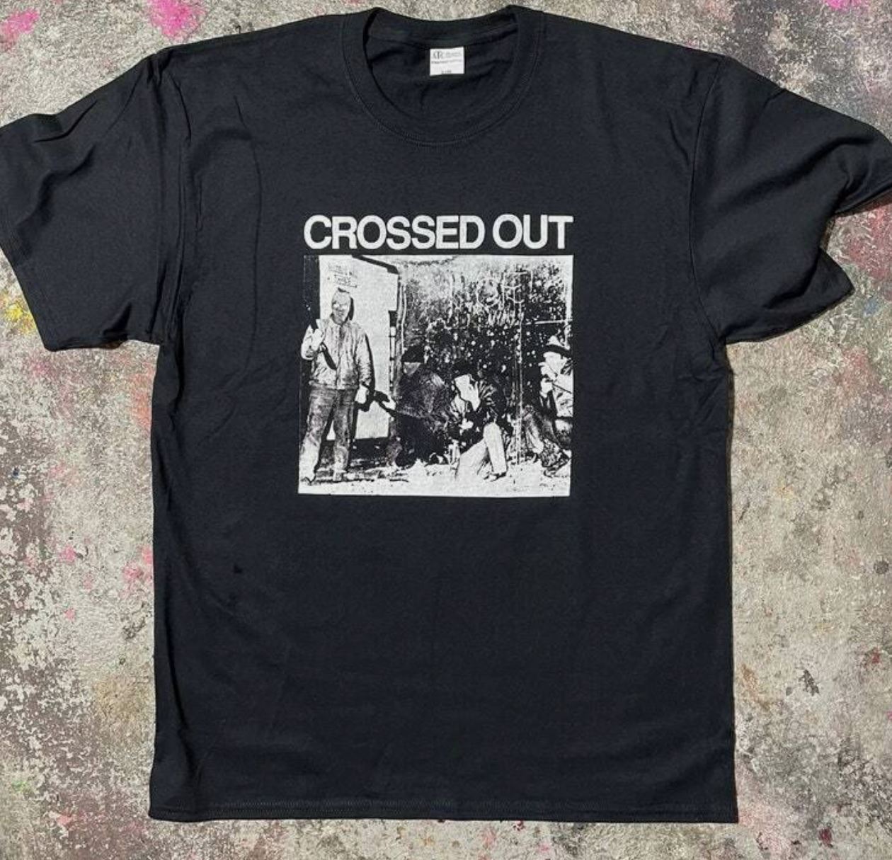 Crossed Out band Shirt unisex brand new shirt powerviolence band S