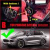 Custom RHD Car Floor Mat for Porsche Cayenne 2011-2017 2006-2010 Interior Accessories Luxury Durable Leather Carpet
