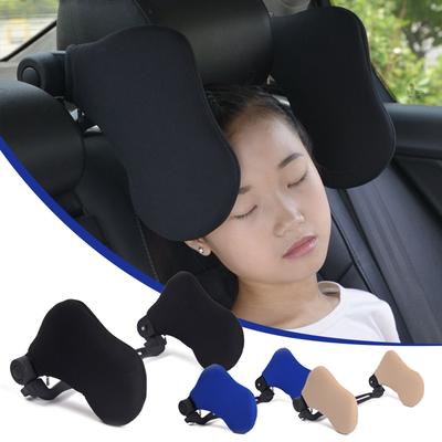 U Shaped Car Sleeping Pillow Multi-angle Adjustment Car Neck Pillow Protective Breathable Car Headrest Side Cushion
