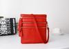 Women's Versatile Genuine Leather Crossbody Coin Purse & Shoulder Bag with Four-Layer Zipper Pockets for 5.5-inch Phones