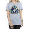 NASA Womens/Ladies Classic Spacelab Life Science Cotton Boyfriend T-Shirt