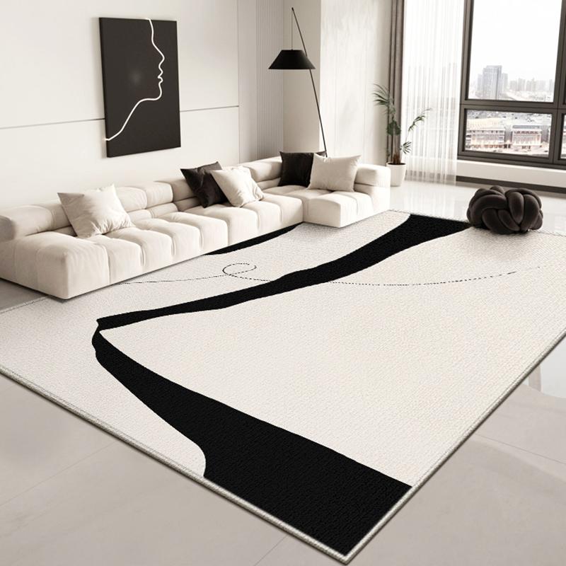 Modern Minimalist Bedroom Decor Washable Carpet Thick Lounge Rug Large Area Carpets for Living Room Home Cloakroom Anti-slip Mat