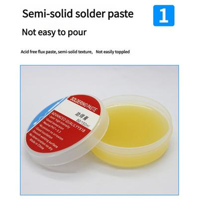Multipurpose Solder Rosin Flux Pastes for Circuit Board Machine Metal Phone Repairs Stable Welding Result Reduced Rework