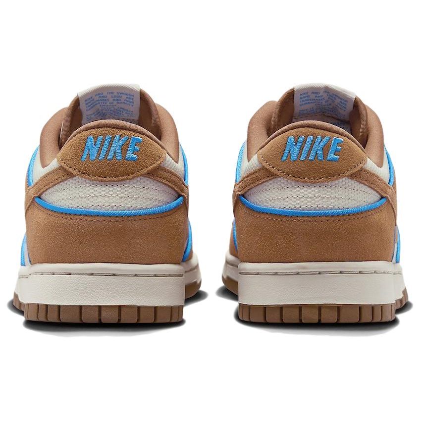 Nike Dunk Low Premium Light British Tan Men Sneakers Brown Light-Orewood-Brown Photo-Blue FN5825-100