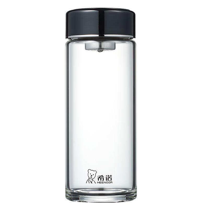 Heenoor XN-6070 Heat-Resistant Borosilicate Glass Cup with Lid