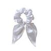 Satin Fabric Large Intestine Hair Band Diy Handmade Bow Streamer Ponytail Hair Rope Rubber Band