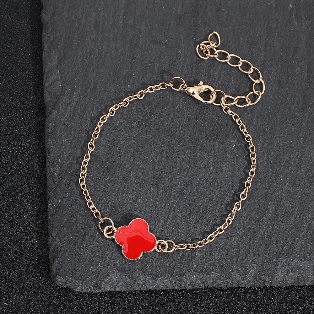 Gossip Girl-Inspired Four-Leaf Clover and Heart Necklace