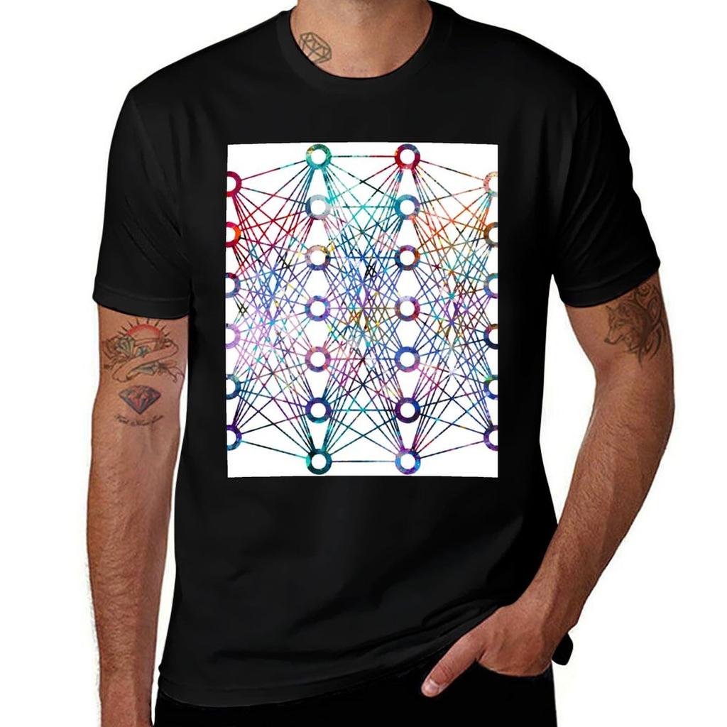 Deep Neural Network Tshirt Nonshrink Basic Cotton Tshirt