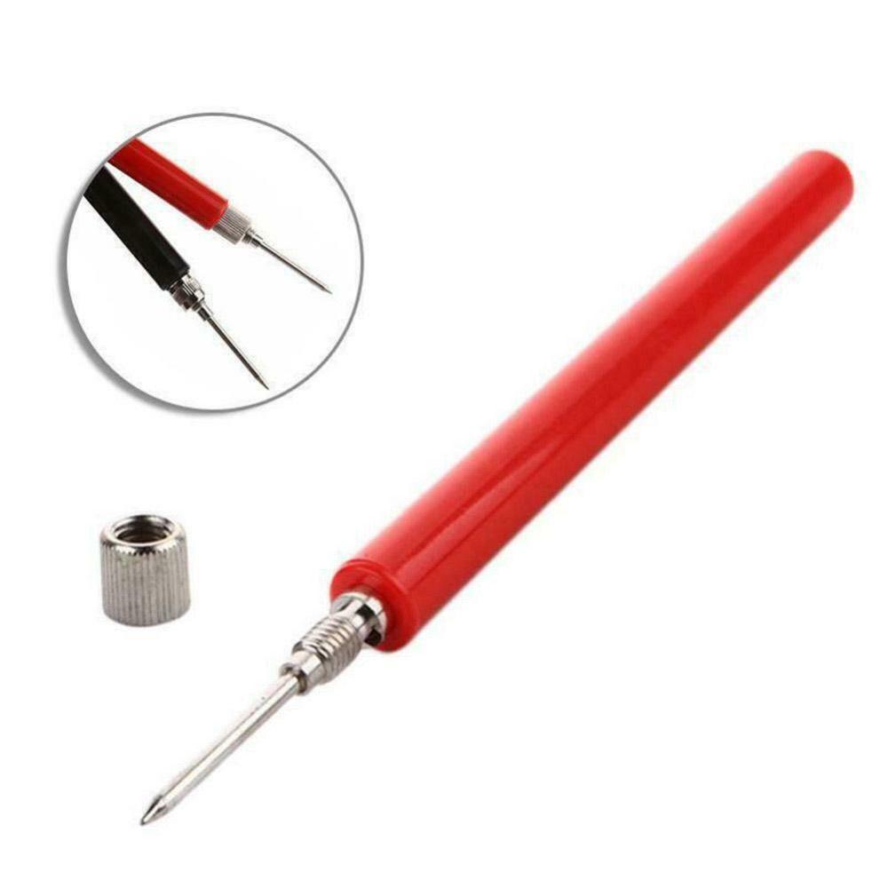Pin Electrical Test Leads Wire Connector Tip Insulated Hook Test Probe Multimeter Spring Test Probe