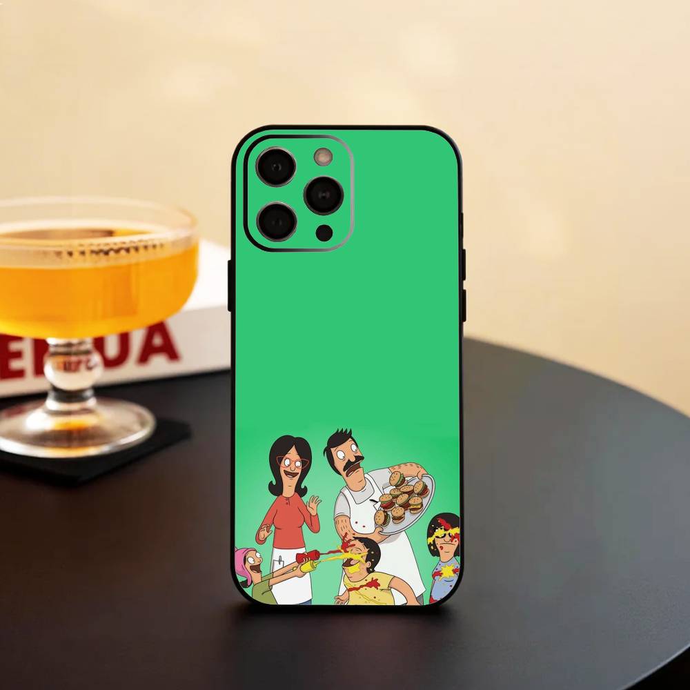 

F-Funny F-Family Bob s Burgers Phone Case Silicone Soft For IPhone 17 16 15 14 13 12 11 X XR Plus Pro Max Plus iPhone16se4