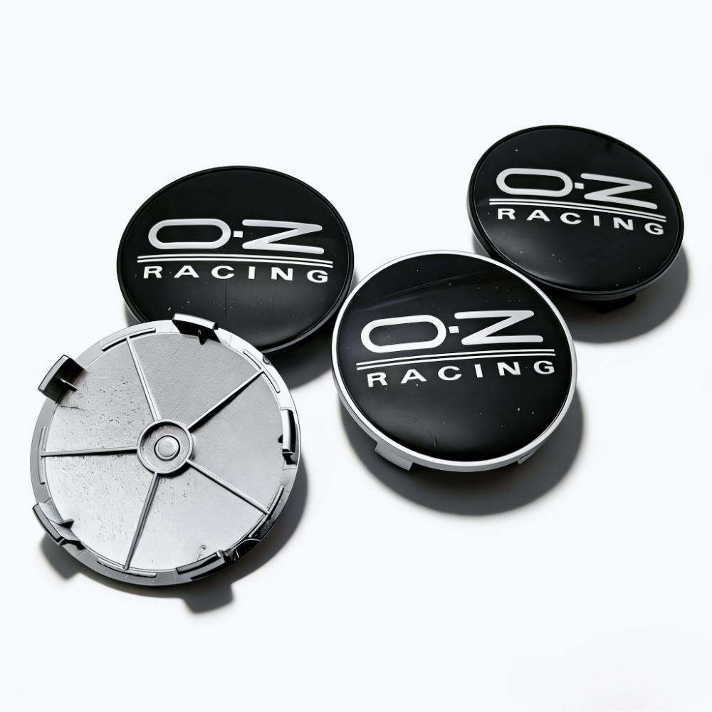 4 Stück O.Z OZ Racing Logo Emblem Auto Radnabendeckel O.D. 68MM 63MM Radnabe Kappe Felge Nabenkappen Staubschutz Ersatz Auto Zubehör
