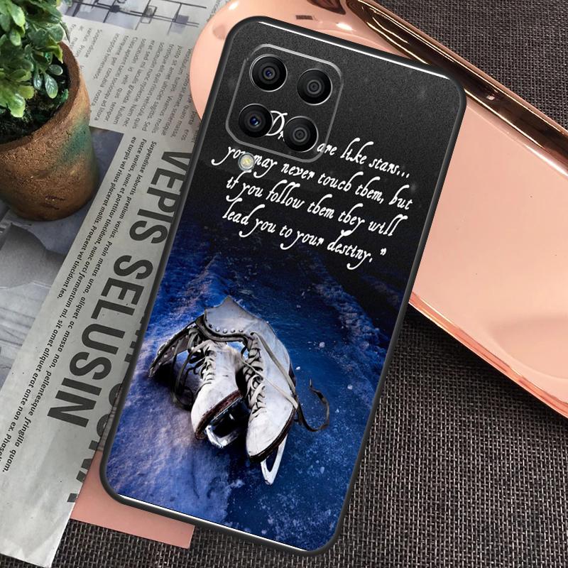 Pretty Figure Skating Dance Case For Samsung Galaxy M15 M55 M13 M23 M33 M53 M31 M51 M14 M34 M54 M20 M30s M12 M32 M52
