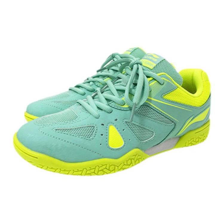 Li Ning Hawkeye Abrasion Resistant Breathable Low top Training Shoes Unisex Ice Green APTU013-4