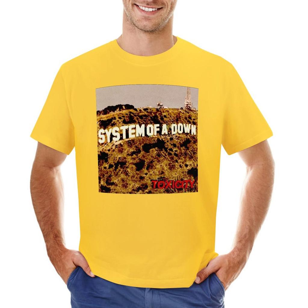 System of a Down T-Shirt Vintage Clothes Unisex's T Shirts