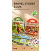 Children's Portable Quiet DIY Reusable Sticker Book Busy Jelly Paste Sticker Multi-scene Bubble Sticker Toys for Fun Learning