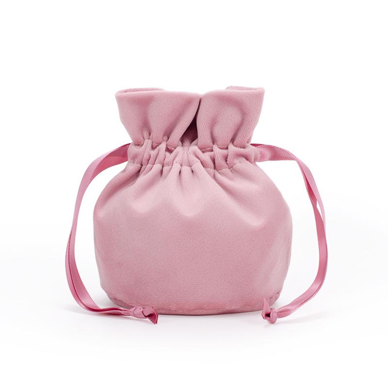 1 Stück Flanell Kordelzugbeutel Schmuck Geschenk Süßigkeiten Zugband Verpackungsbeutel Hochzeit Weihnachten Flanell Kosmetik Aufbewahrungsbeutel