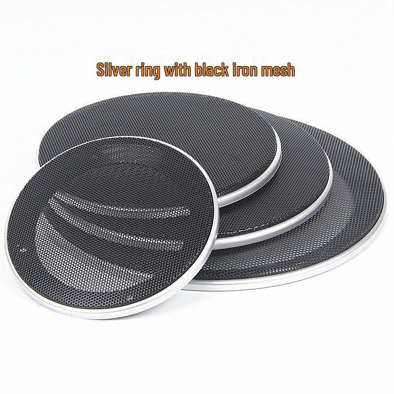 4-inch To 8-inch Speaker Horn Grille Cover & Decorative Ring for Car Bass