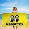 Mooneyes Room Bath Towel Microfiber Soft Water Absorbing Breathable For Girl Kids Decorative Cartoon Beach Towel