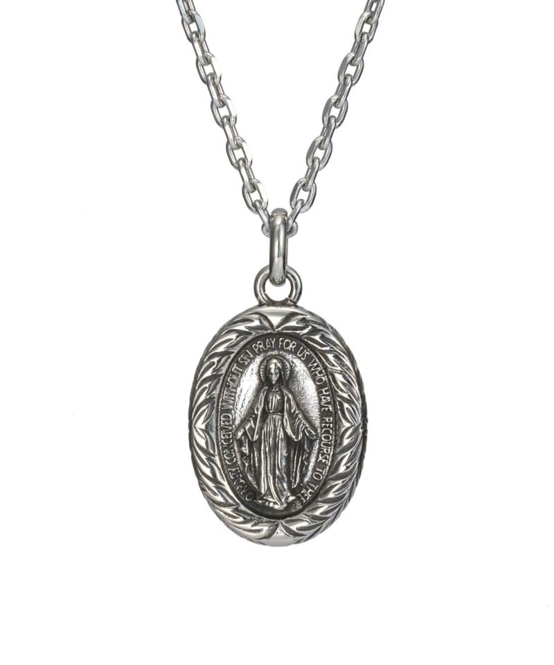 

Lionheart Men s Stainless Steel Necklace 03NE064CSV [Official Import]