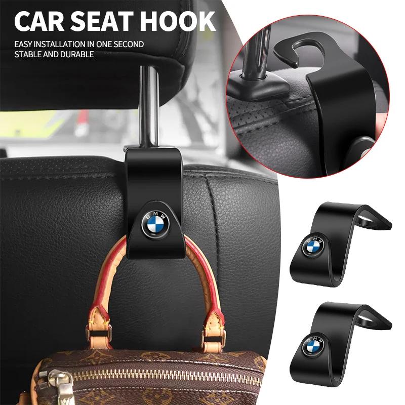 Pour BMW Attaches de Voiture Organisateur de Dossier de Siège Avant Support Attaches Rapides Automatiques Cintre Pour BMW X1 X2 X3 X5 X4 X6 X7 M3 G20 G32 G11 G12 F40