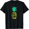 Quand la vie vous donne des ananas, ajoutez du rhum Citation amusante T-shirt d'été