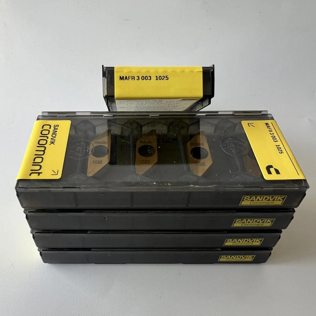 SANDVIK / MAFR3003 1025 / Industrial indexable Carbide Inserts 10 Pcs