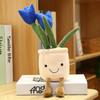 Tulip Plant Plush Toy   Creative Gift for Room Bookshelf Decor