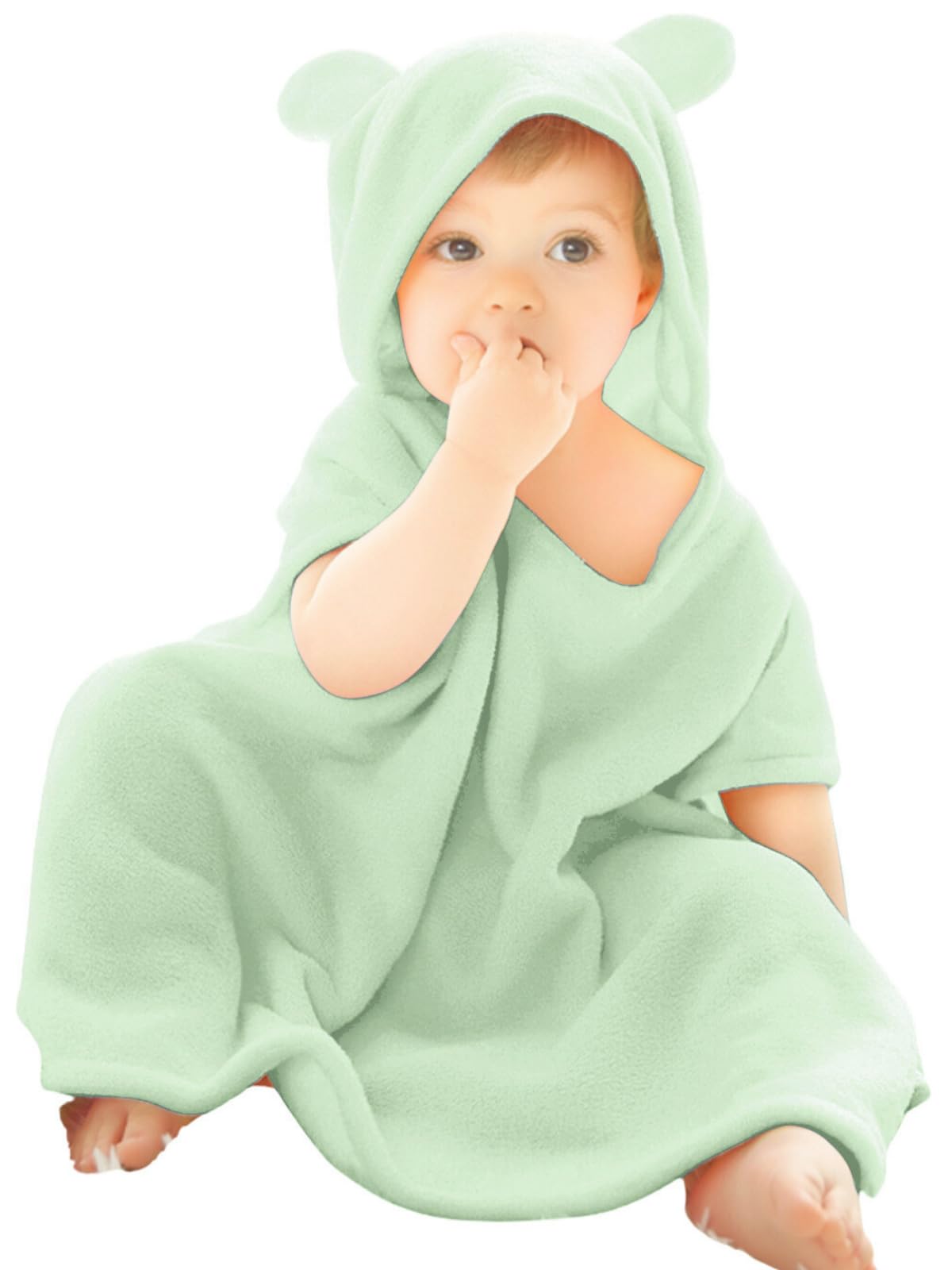 

Детский халат Kumapon Подарок для новорожденного для мальчиков и новорожденных Детская ванна Банное полотенце с капюшоном Детский зеленый [Морской синий] Девочки, Подготовка, Полотенце, Подарок, Полотенце, зелёный