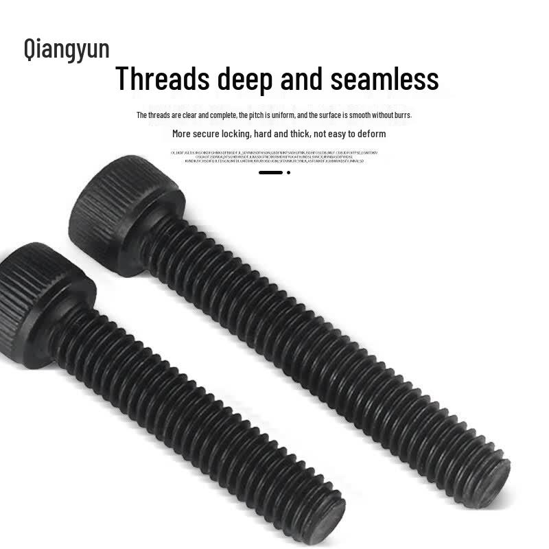 12.9 Grade High-Strength Blackened Hex Socket Cap Screw