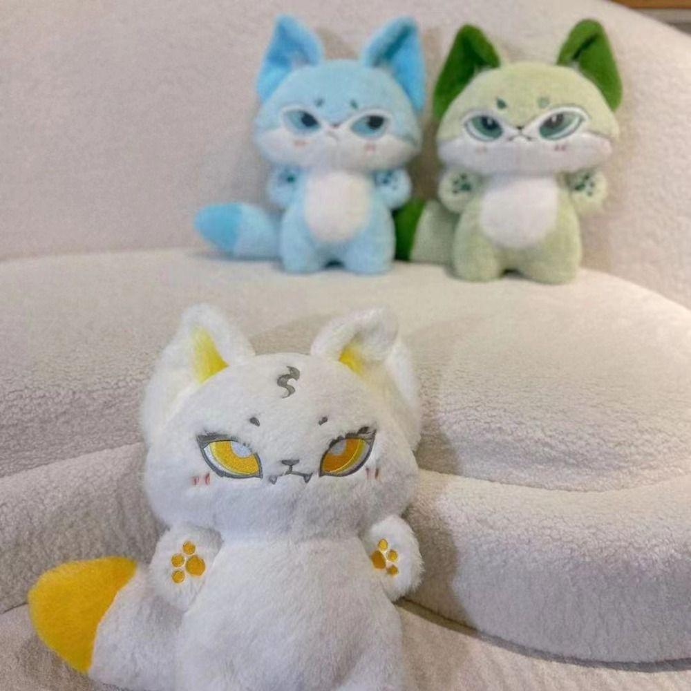 Soft Enthusiasm Wolf Plush Doll Enthusiasm Wolf Emotion Cartoon Wolf Toy Friends Birthday Gifts