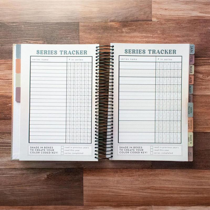 Lesetracker 2025 · Buchprotokoll, Leser, Buchstatistiken, Bibliophiles Geschenk, Leseplaner