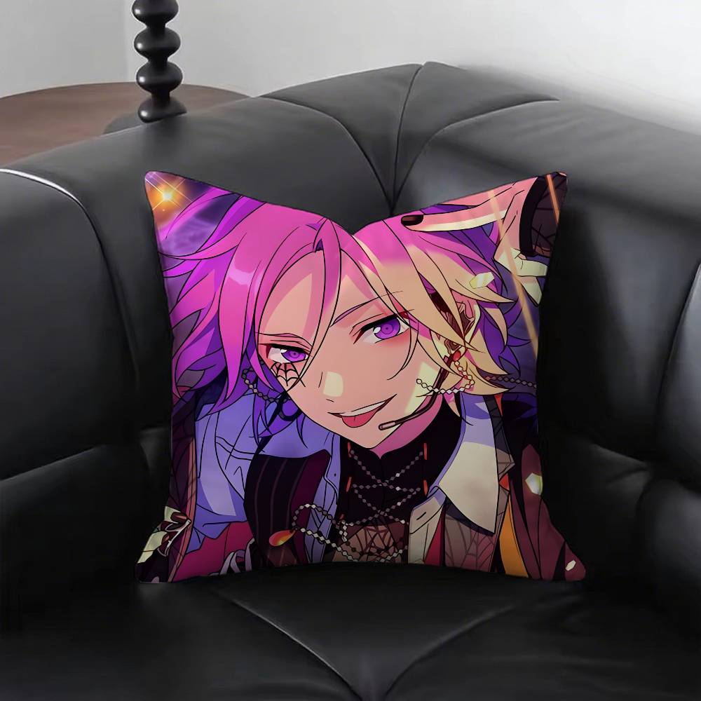 1pc Kohaku Oukawa Pillow Case Fashion Square Pillowcase Bedroom Sofa Room Ins Decoration Leisure