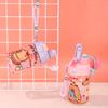Water bottle explosion Kapibara plastic cup plastic straw cup men and women high value outdoor portable kettle children cartoon
