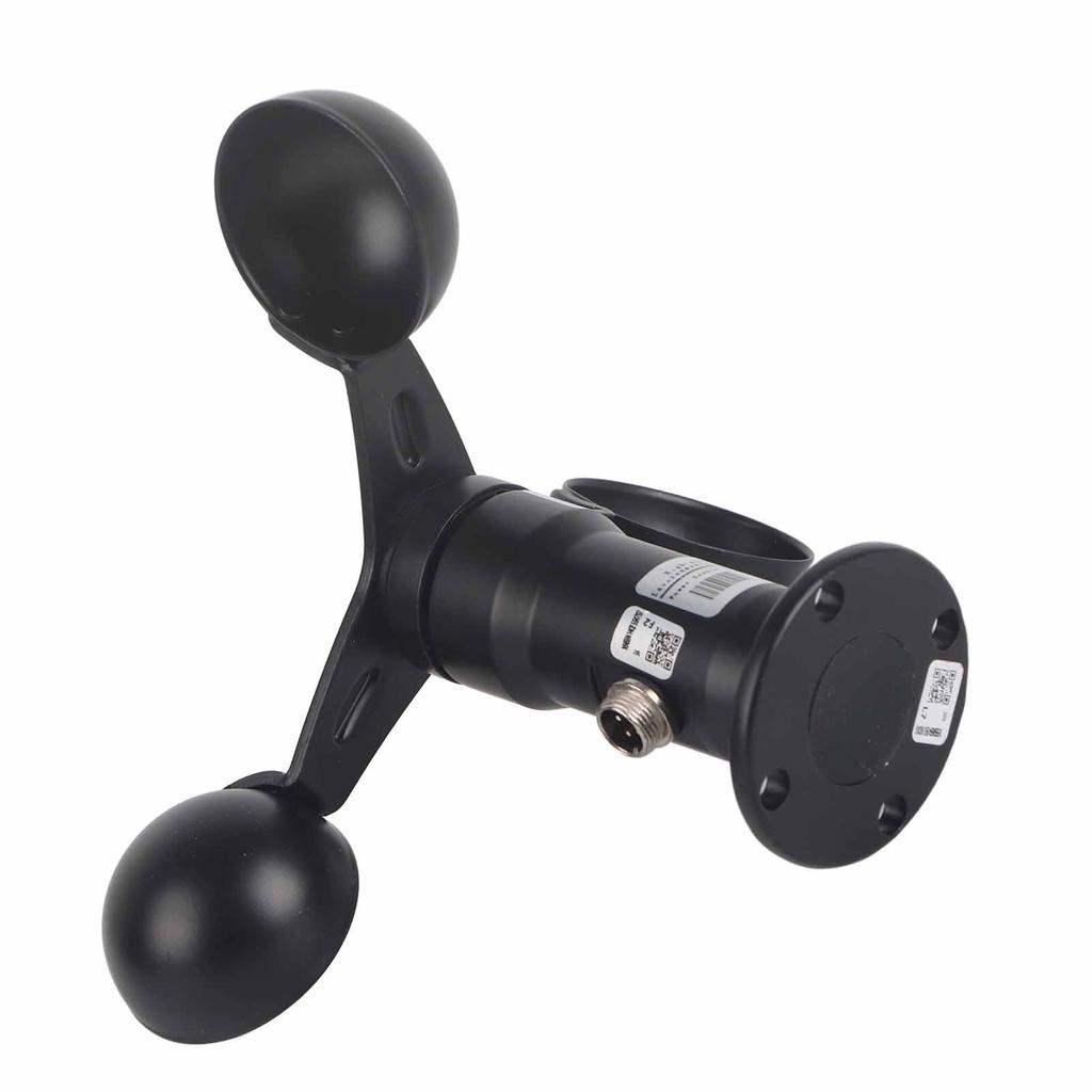 Sensore di velocità del vento in lega di alluminio con uscita del segnale a impulsi da 4-20 mA, rilevatore di velocità del vento anemometro