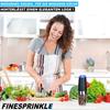 FINESPRINKLE Electric Salt & Pepper Mill Spice Mill Salt Pepper Shaker